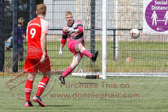 Enniskillen Rangers (3) V Derrychara (1) in Abraham Cup Football-7-4