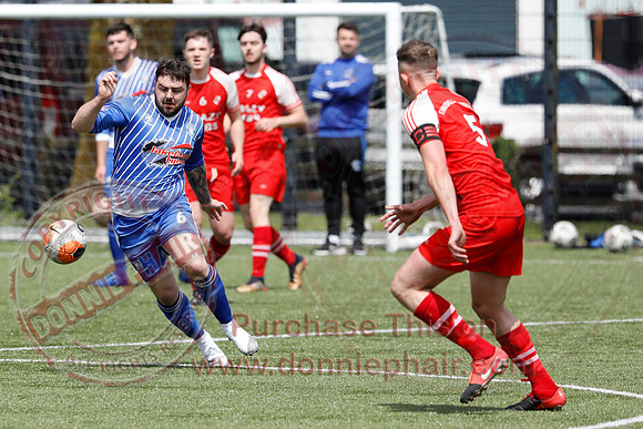 Enniskillen Rangers (3) V Derrychara (1) in Abraham Cup Football-7-6