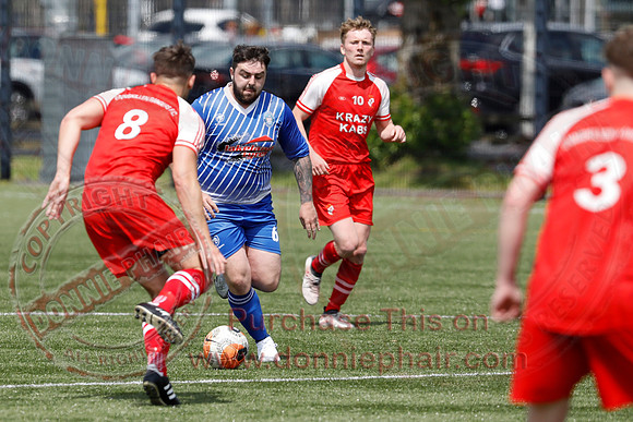 Enniskillen Rangers (3) V Derrychara (1) in Abraham Cup Football-7-8