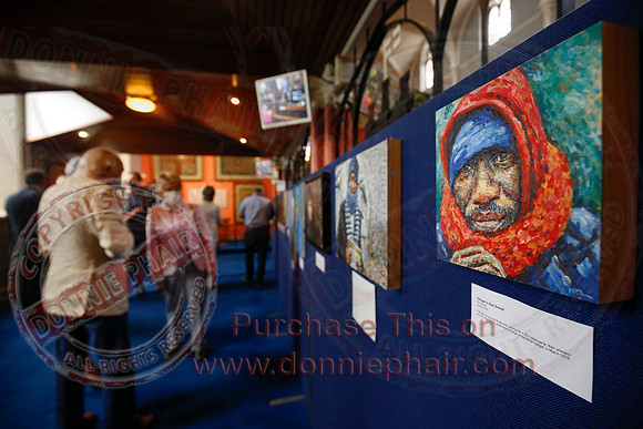 Hannah Rose Thomas art exhibition in Macartins Cathedral, Enniskillen-4