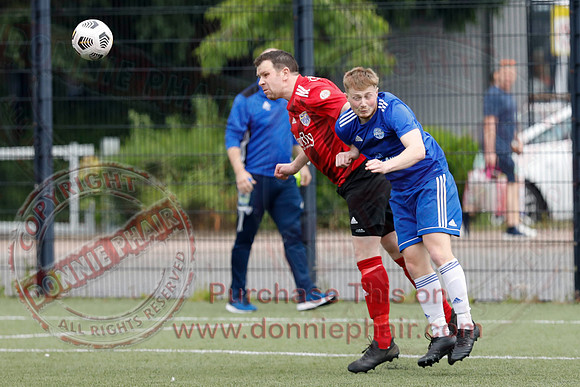 Enniskillen Athletic (3) V Kesh (4) in Abraham Cup Football-7-5
