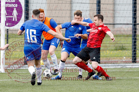 Enniskillen Athletic (3) V Kesh (4) in Abraham Cup Football-7-6