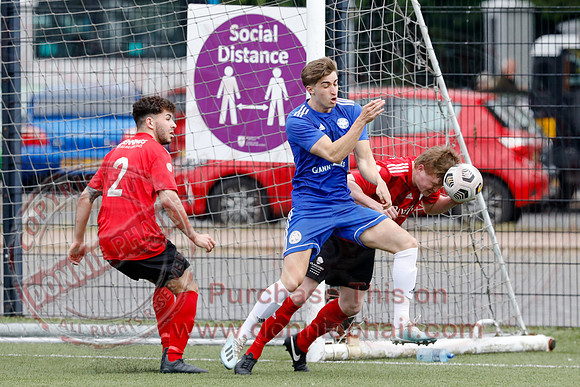 Enniskillen Athletic (3) V Kesh (4) in Abraham Cup Football-7-11
