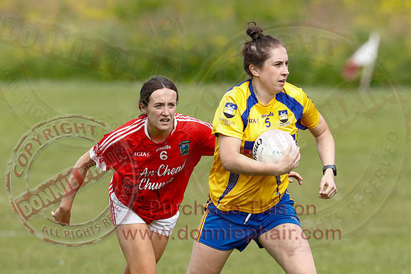 Newtownbutler (2-17) V Enniskillen (0-08) in Ladies 9-a-side GAA Football-14