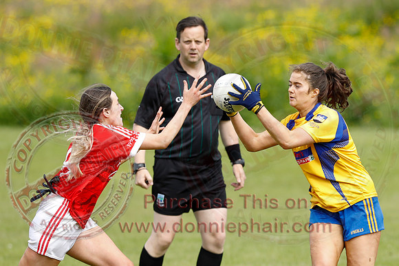 Newtownbutler (2-17) V Enniskillen (0-08) in Ladies 9-a-side GAA Football-15