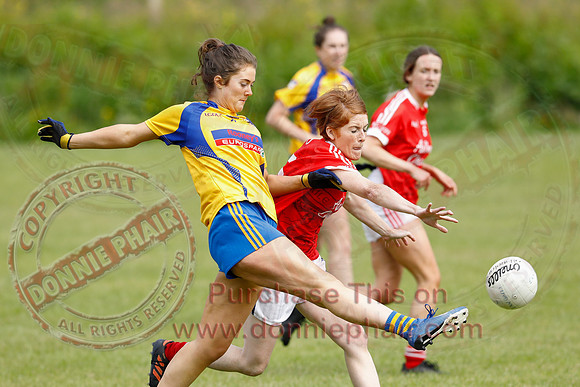 Newtownbutler (2-17) V Enniskillen (0-08) in Ladies 9-a-side GAA Football-17