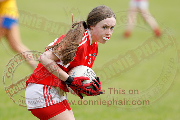 Newtownbutler (2-17) V Enniskillen (0-08) in Ladies 9-a-side GAA Football-25