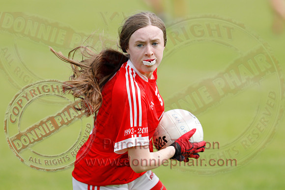 Newtownbutler (2-17) V Enniskillen (0-08) in Ladies 9-a-side GAA Football-26