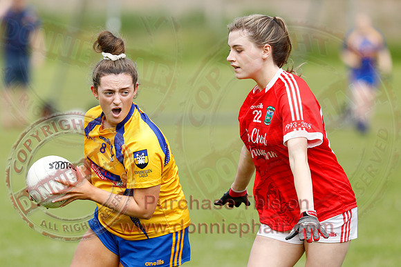 Newtownbutler (2-17) V Enniskillen (0-08) in Ladies 9-a-side GAA Football-28