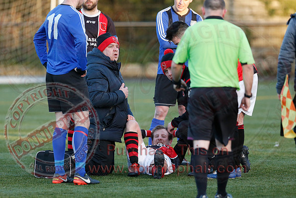 Lisnaskea (1) V Kesh (5) in Mercer Soccer League.-5