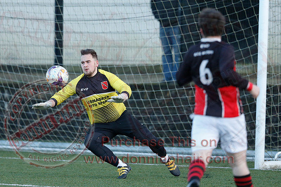 Lisnaskea (1) V Kesh (5) in Mercer Soccer League.-11