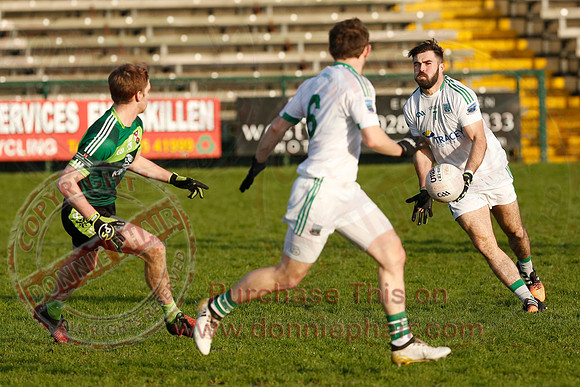 Fermanagh (1-10) V Queens University (1-09) in Dr. McKenna Cup.-11