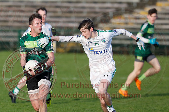 Fermanagh (1-10) V Queens University (1-09) in Dr. McKenna Cup.-24