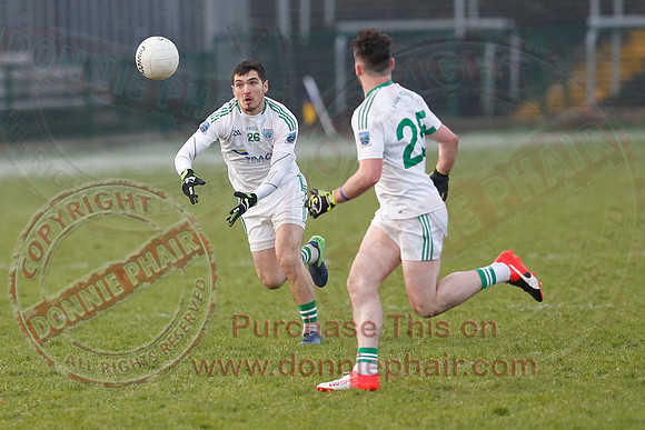 Fermanagh (1-10) V Queens University (1-09) in Dr. McKenna Cup.-86