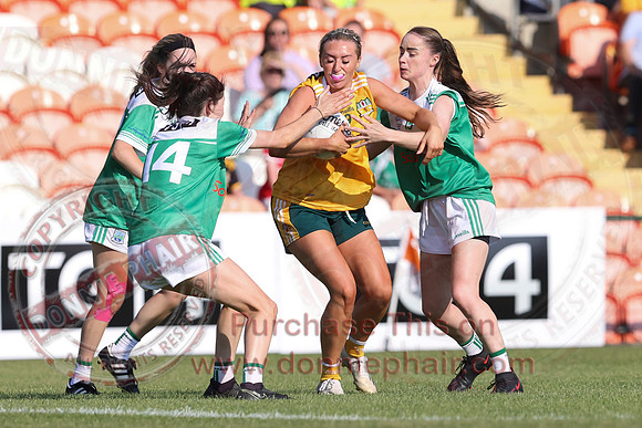 Antrim (3-15) V Fermanagh (0-11) in Ladies All Ireland GAA Football Junior Championship Final Replay-56