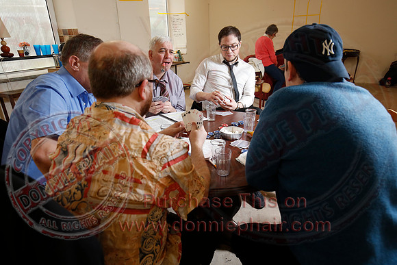 Enniskillen Amateur Dramatic Society Rehearsing The Odd Couple-3