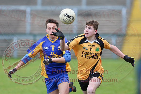 Enniskillen Gaels (4-11) V Erne Gaels (1-9) in Minor GAA Football League Section A