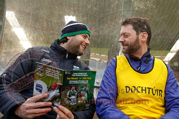 Fermanagh (2-11) V Offaly (1-6) in National GAA Football League Division Three.  -11