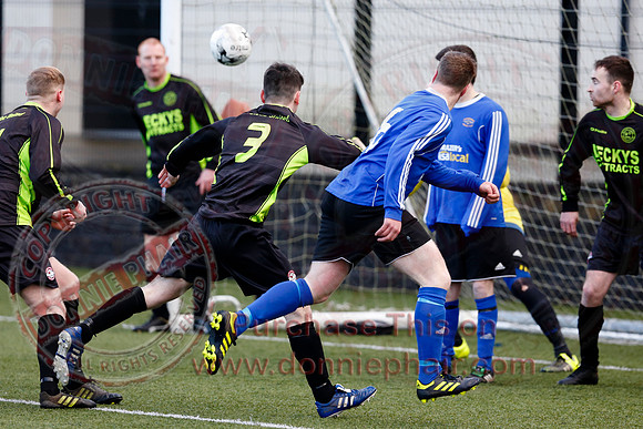 Maguiresbridge (2) V Glebe United (0) in Football League Division Two.  -1