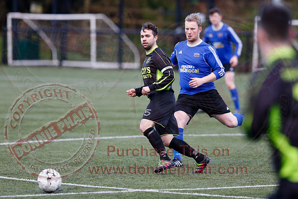 Maguiresbridge (2) V Glebe United (0) in Football League Division Two.  -2