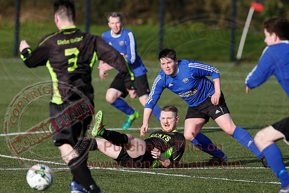 Maguiresbridge (2) V Glebe United (0) in Football League Division Two.  -17