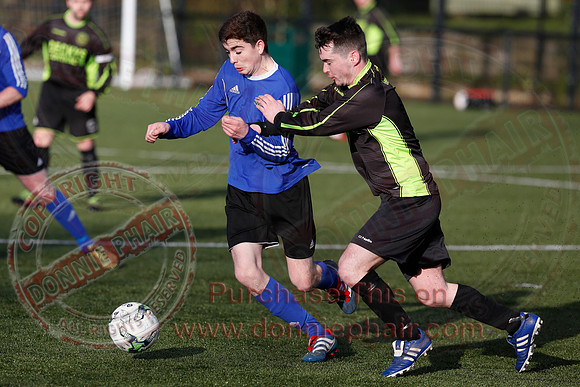 Maguiresbridge (2) V Glebe United (0) in Football League Division Two.  -22