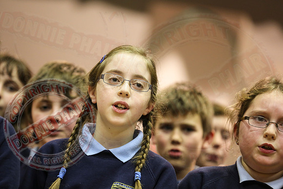 Community Carol Service in St. Mary's Hall, Tempo.