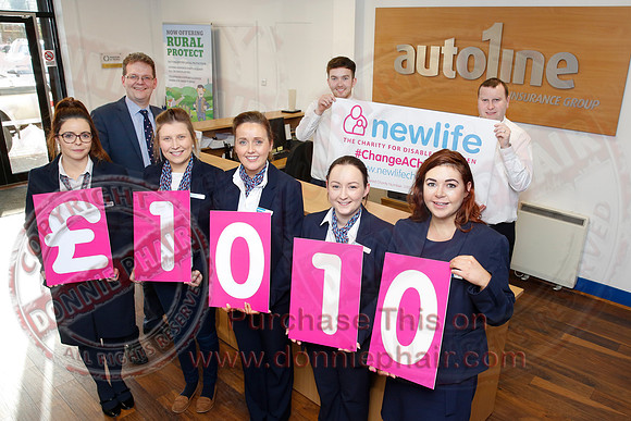 Cheque Presentation from Autoline Insurance Group to Newlife Charity-4