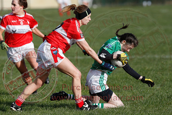 Fermanagh (3-10) V Louth (2-05) in Ladies National GAA Football League, Division Four.-7