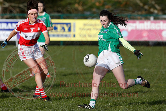 Fermanagh (3-10) V Louth (2-05) in Ladies National GAA Football League, Division Four.-9