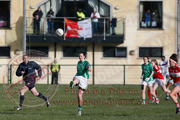 Fermanagh (3-10) V Louth (2-05) in Ladies National GAA Football League, Division Four.-10