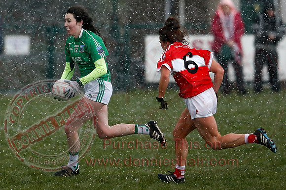 Fermanagh (3-10) V Louth (2-05) in Ladies National GAA Football League, Division Four.-11