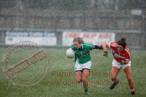 Fermanagh (3-10) V Louth (2-05) in Ladies National GAA Football League, Division Four.-13