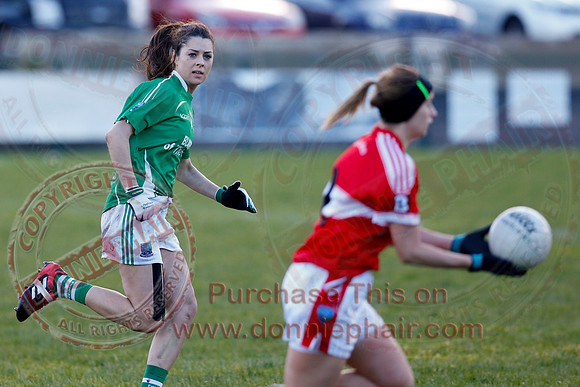 Fermanagh (3-10) V Louth (2-05) in Ladies National GAA Football League, Division Four.-38