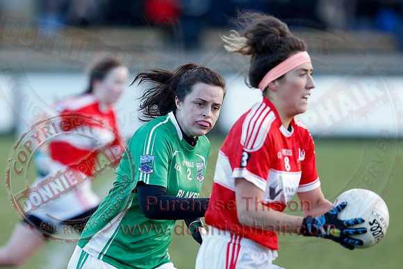 Fermanagh (3-10) V Louth (2-05) in Ladies National GAA Football League, Division Four.-51