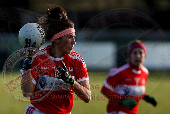 Fermanagh (3-10) V Louth (2-05) in Ladies National GAA Football League, Division Four.-52