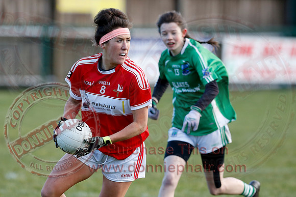 Fermanagh (3-10) V Louth (2-05) in Ladies National GAA Football League, Division Four.-53