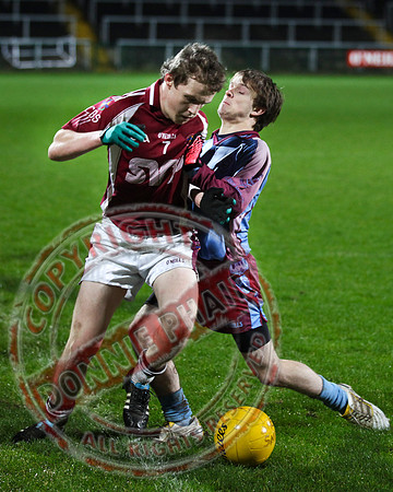 St. Michaels College Enniskillen V Omagh CBS in McCormick Cup game held in Brewster Park.