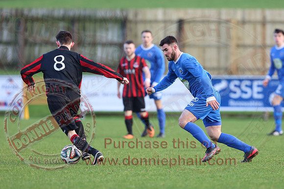 Ballinamallard Reserves (1) V Crusaders (1) in IFA Reserve League.