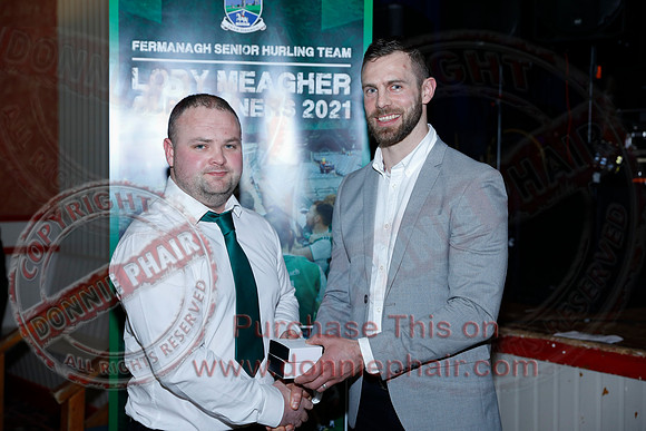 Fermanagh Hurlers receive Lory Meagher Cup Winners Medals in Mahons Hotel-30