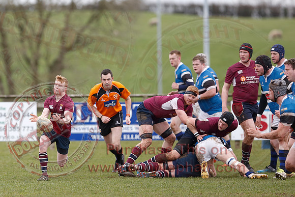 Enniskillen 1st XV (6) V Coleraine 1st XV (0) in Ulster Rugby Championship Division One-6