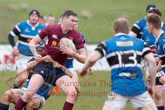 Enniskillen 1st XV (6) V Coleraine 1st XV (0) in Ulster Rugby Championship Division One-7