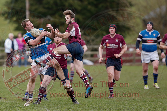 Enniskillen 1st XV (6) V Coleraine 1st XV (0) in Ulster Rugby Championship Division One-12