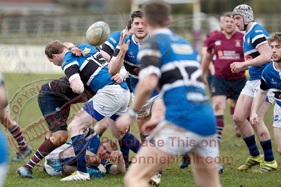 Enniskillen 1st XV (6) V Coleraine 1st XV (0) in Ulster Rugby Championship Division One-13