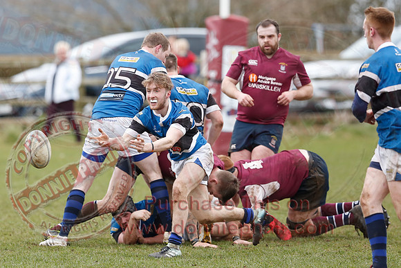 Enniskillen 1st XV (6) V Coleraine 1st XV (0) in Ulster Rugby Championship Division One-15