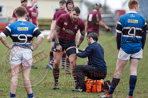 Enniskillen 1st XV (6) V Coleraine 1st XV (0) in Ulster Rugby Championship Division One-19