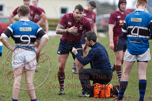 Enniskillen 1st XV (6) V Coleraine 1st XV (0) in Ulster Rugby Championship Division One-20