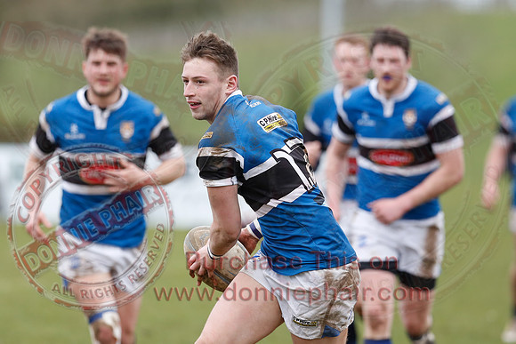 Enniskillen 1st XV (6) V Coleraine 1st XV (0) in Ulster Rugby Championship Division One-24