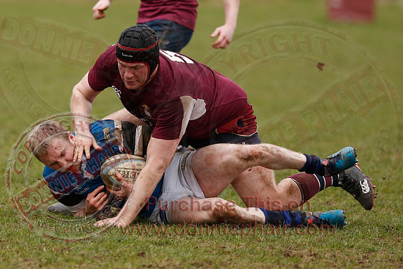 Enniskillen 1st XV (6) V Coleraine 1st XV (0) in Ulster Rugby Championship Division One-31