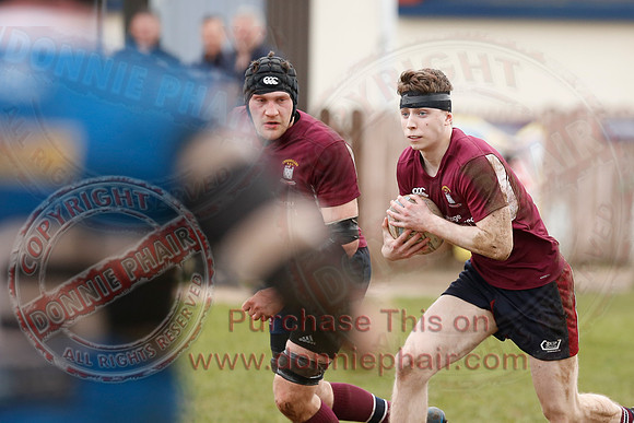 Enniskillen 1st XV (6) V Coleraine 1st XV (0) in Ulster Rugby Championship Division One-33